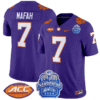 Phil Mafah Jersey #7 Clemson Tigers 2024 ACC Championship Patch Stitched Football