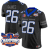 Sire Gaines Jersey #26 Boise State Broncos Back To Back Champions Stitched Football