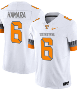 Alvin Kamara Jersey 6 Tennessee Vols 2025 Smokey Grey Series Stitched White