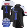 Brashard Smith Jersey #1 SMU Mustangs 2024 ACC Championship Patch Stitched Football