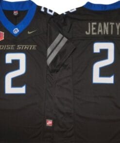 Ashton Jeanty Jersey #2 Boise State Broncos Black Vapor F.U.S.E. Limited Stitched Football
