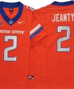 Boise State Broncos 2 Ashton Jeanty Orange Vapor F.U.S.E. Limited Jersey