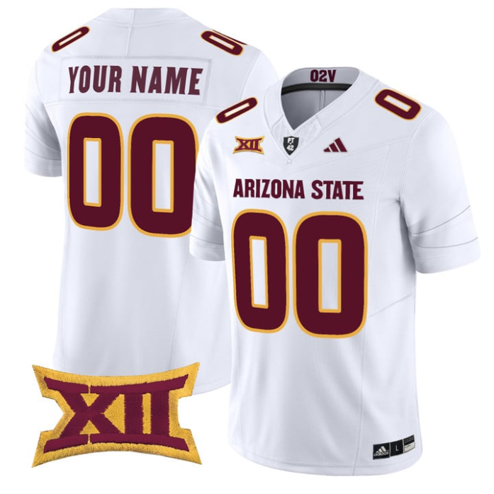 Custom Arizona State Jersey Sun Devils Name, Number 2025 Stitched Football 2 Custom Arizona State Jersey Sun Devils Name, Number 2025 Stitched Football - Image 2