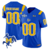 Custom McNeese State University Jersey Name, Number Stitched Blue