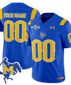 Custom McNeese State University Jersey Name, Number Stitched Blue