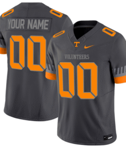 Custom Tennessee Vols Jersey 2025 Smokey Grey Series Stitched Football