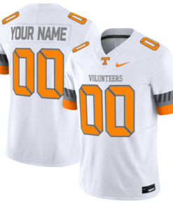 Alternative view of Custom Tennessee Volunteers Jersey 2025 Smokey Grey Series Stitched Football