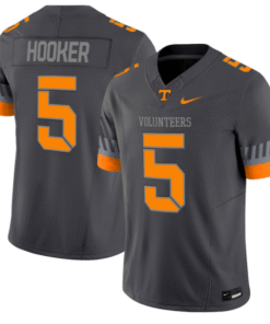 Alternative view of Hendon Hooker Jersey #5 Tennessee Vols 2025 Smokey Grey Series Stitched Football