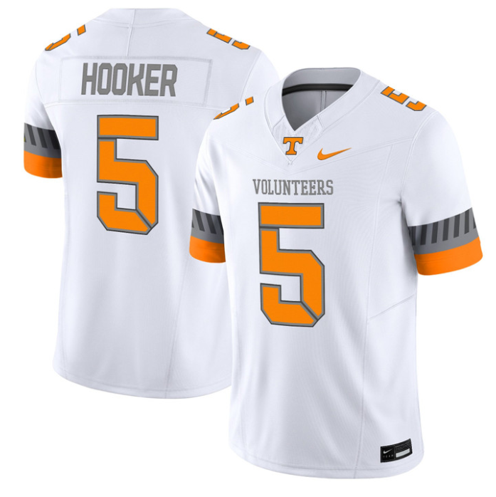 Hendon Hooker Jersey #5 Tennessee Vols 2025 Smokey Grey Series Stitched Football 3 Hendon Hooker Jersey #5 Tennessee Vols 2025 Smokey Grey Series Stitched Football - Image 3