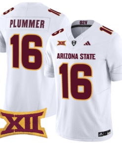 Jake Plummer Jersey #16 Arizona State Sun Devils 2025 Limited Stitched Football 3 Jake Plummer Jersey 16 Arizona State Sun Devils 2025 Limited Stitched White