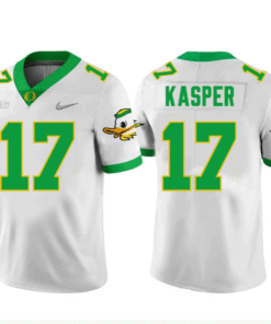 Kyler Kasper Jersey 17 Oregon Ducks Football White