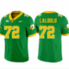 Lapani Laloulu Jersey #72 Oregon Ducks All Stitched Football