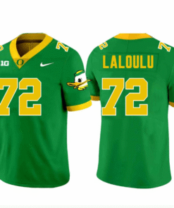 Lapani Laloulu Jersey #72 Oregon Ducks All Stitched Football