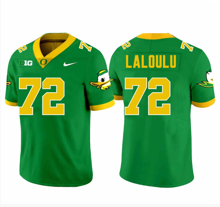 Lapani Laloulu Jersey #72 Oregon Ducks All Stitched Football 1 Lapani Laloulu Jersey #72 Oregon Ducks All Stitched Football