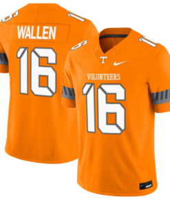 Morgan Wallen Jersey #16 Tennessee Vols 2025 Smokey Grey Series Stitched Football