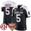 Raheim Sanders Jersey #5 South Carolina Cheez-It Citrus Bowl Patch Stitched Football 10 Raheim Sanders Jersey #5 South Carolina Cheez-It Citrus Bowl Patch Stitched Football
