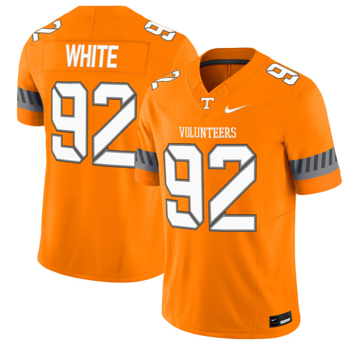 Reggie White Jersey #92 Tennessee Vols 2025 Smokey Grey Series Stitched Football 1 Reggie White Jersey #92 Tennessee Vols 2025 Smokey Grey Series Stitched Football