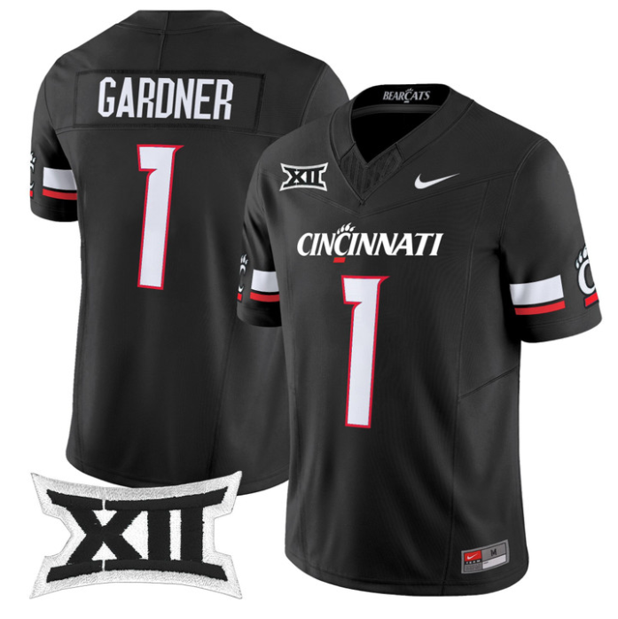 Sauce Gardner Jersey #1 Cincinnati Bearcats 2025 Vapor Limited Stitched Football 1 Sauce Gardner Jersey #1 Cincinnati Bearcats 2025 Vapor Limited Stitched Football