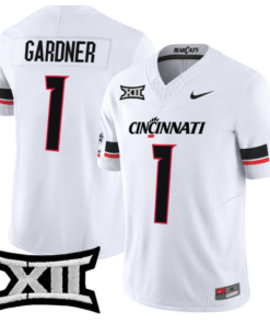 Alternative view of Sauce Gardner Jersey #1 Cincinnati Bearcats 2025 Vapor Limited Stitched Football