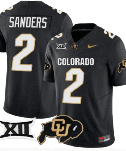 Shadeur Sanders Jersey #2 Colorado Buffaloes College Stitched Football
