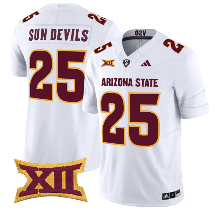 Sun Devils Jersey #25 Arizona State Sun Devils 2025 Limited Stitched Football 2 Sun Devils Jersey #25 Arizona State Sun Devils 2025 Limited Stitched Football - Image 2