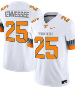 Tennessee Jersey #25 Tennessee Vols 2025 Smokey Grey Series Stitched Football 4 Tennessee Jersey 25 Tennessee Vols 2025 Smokey Grey Series Stitched White