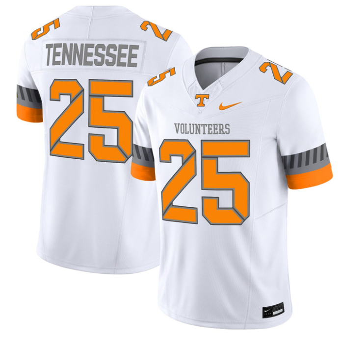 Tennessee Jersey #25 Tennessee Vols 2025 Smokey Grey Series Stitched Football 2 Tennessee Jersey #25 Tennessee Vols 2025 Smokey Grey Series Stitched Football - Image 2