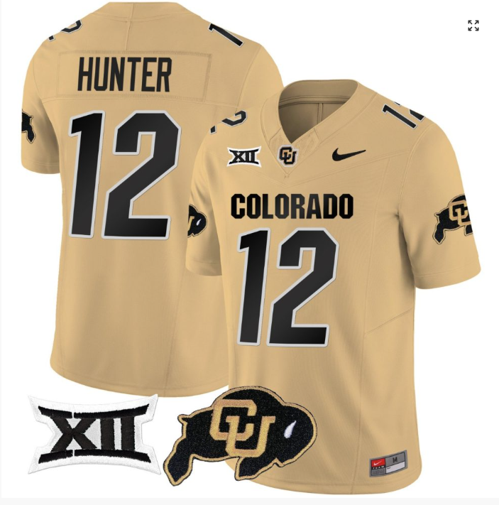 Travis Hunter Jersey #12 Colorado Buffaloes College Stitched Football 8 Travis Hunter Jersey #12 Colorado Buffaloes College Stitched Football - Image 8