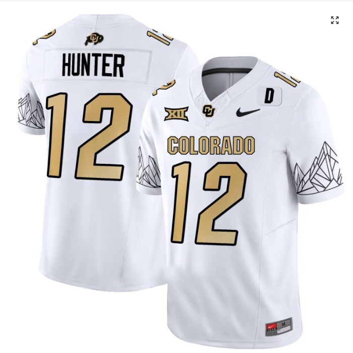 Travis Hunter Jersey #12 Colorado Buffaloes College Stitched Football 2 Travis Hunter Jersey #12 Colorado Buffaloes College Stitched Football - Image 2