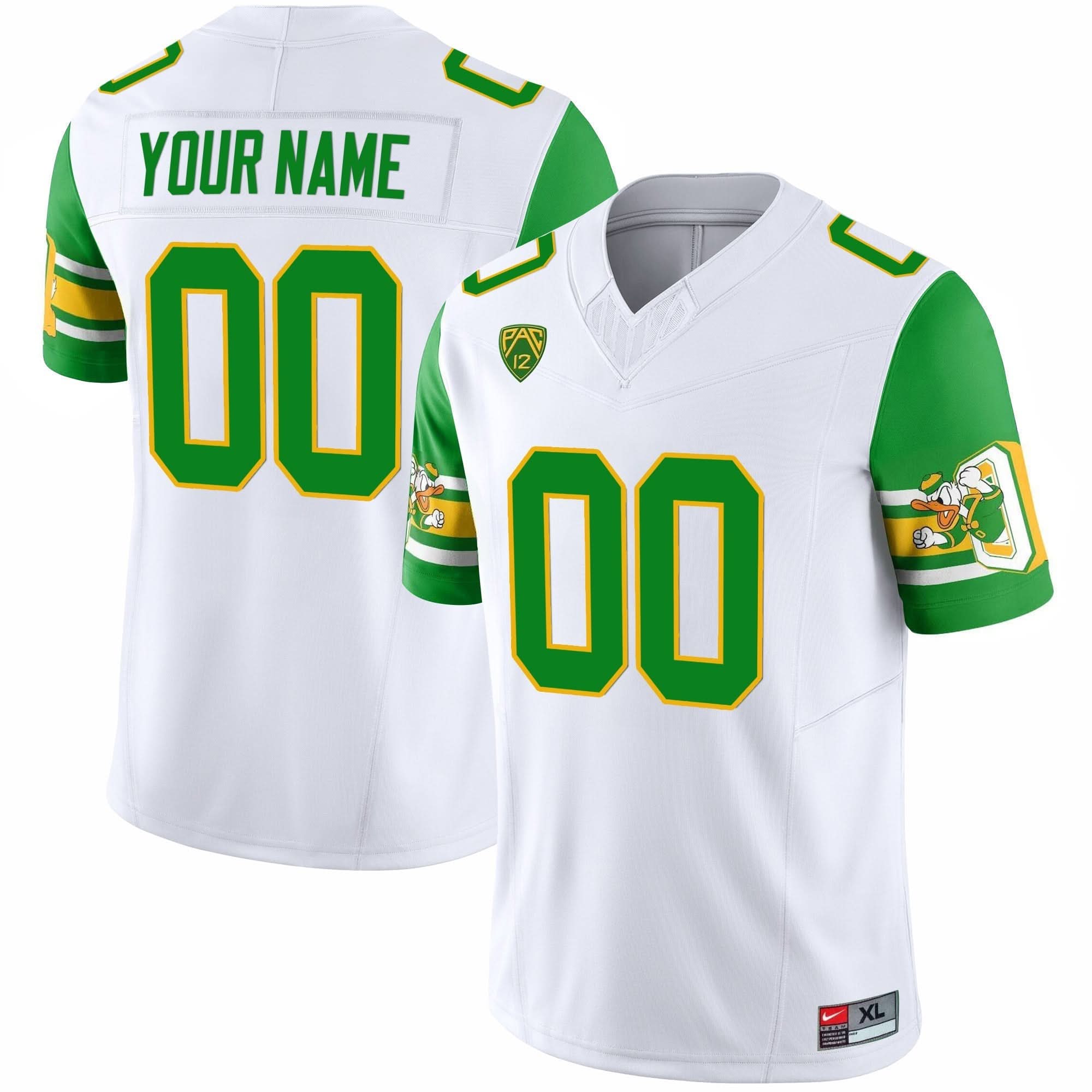 Custom Oregon Ducks Jersey 'Mighty Oregon' 1984 Throwback V2 - Stitched All Colors 5 Custom Oregon Ducks Jersey 'Mighty Oregon' 1984 Throwback V2 - Stitched All Colors - Image 5