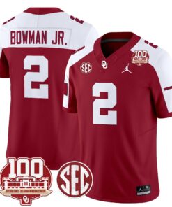 Oklahoma Sooners 100th Anniversary Patch Vapor Limited Jersey - All Stitched 69 17256132521ebbad2ccb