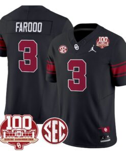 Oklahoma Sooners 100th Anniversary Patch Vapor Limited Jersey - All Stitched 59 17256132531c4aebf1f0