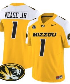 Alternative view of Missouri Tigers Vapor Limited Jersey - All Stitched