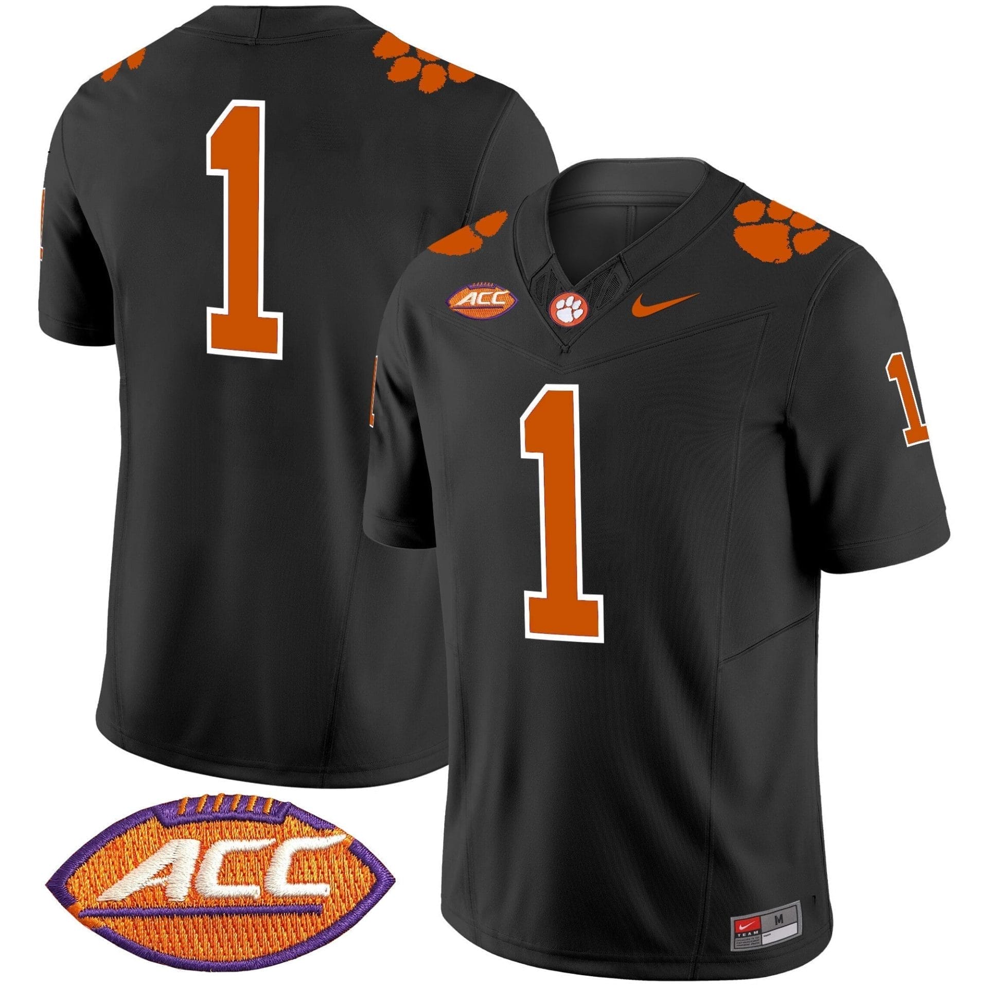Clemson Tigers 2025 Vapor Limited Jersey - All Stitched 11 Clemson Tigers 2025 Vapor Limited Jersey - All Stitched - Image 11