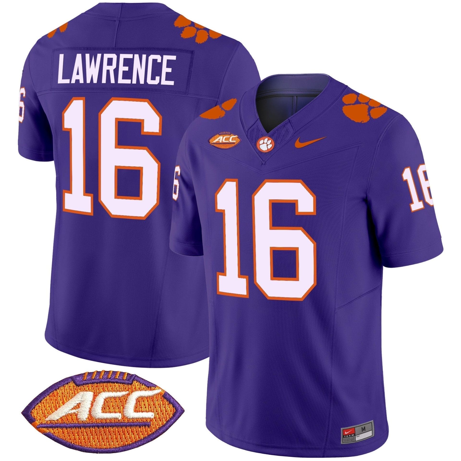 Clemson Tigers 2025 Vapor Limited Jersey - All Stitched 29 Clemson Tigers 2025 Vapor Limited Jersey - All Stitched - Image 29