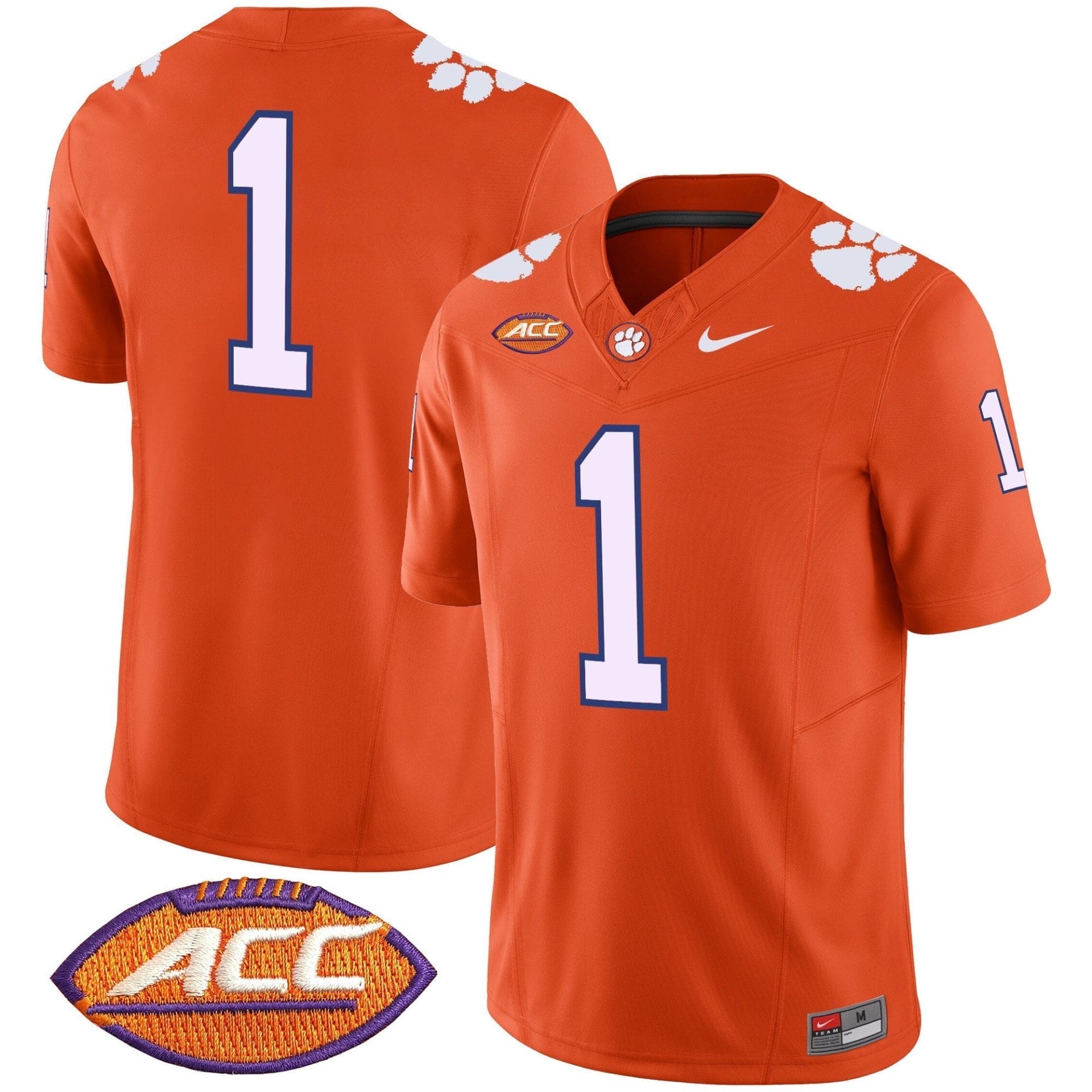 Clemson Tigers 2025 Vapor Limited Jersey - All Stitched 48 Clemson Tigers 2025 Vapor Limited Jersey - All Stitched - Image 48