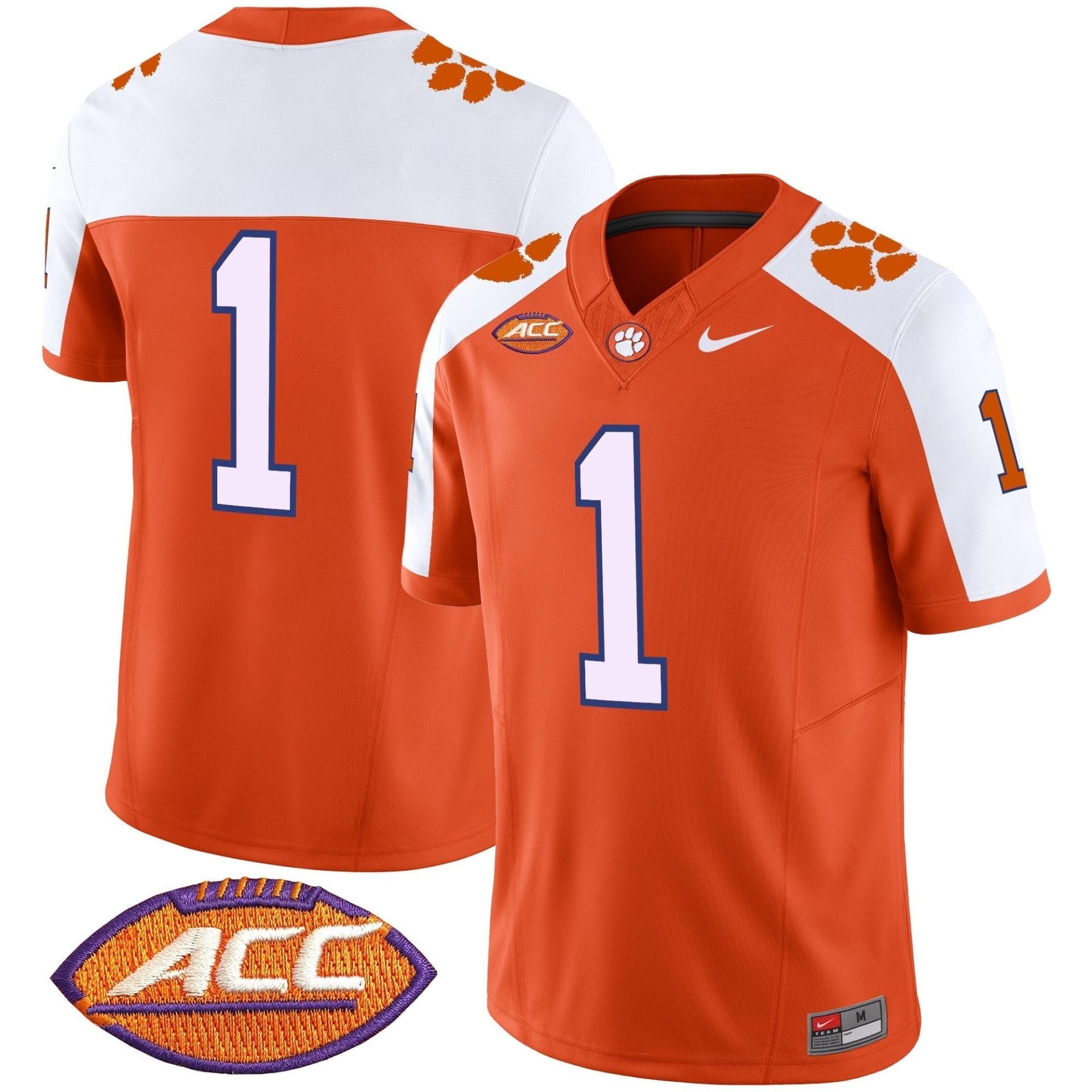 Clemson Tigers 2025 Vapor Limited Jersey - All Stitched 37 Clemson Tigers 2025 Vapor Limited Jersey - All Stitched - Image 37