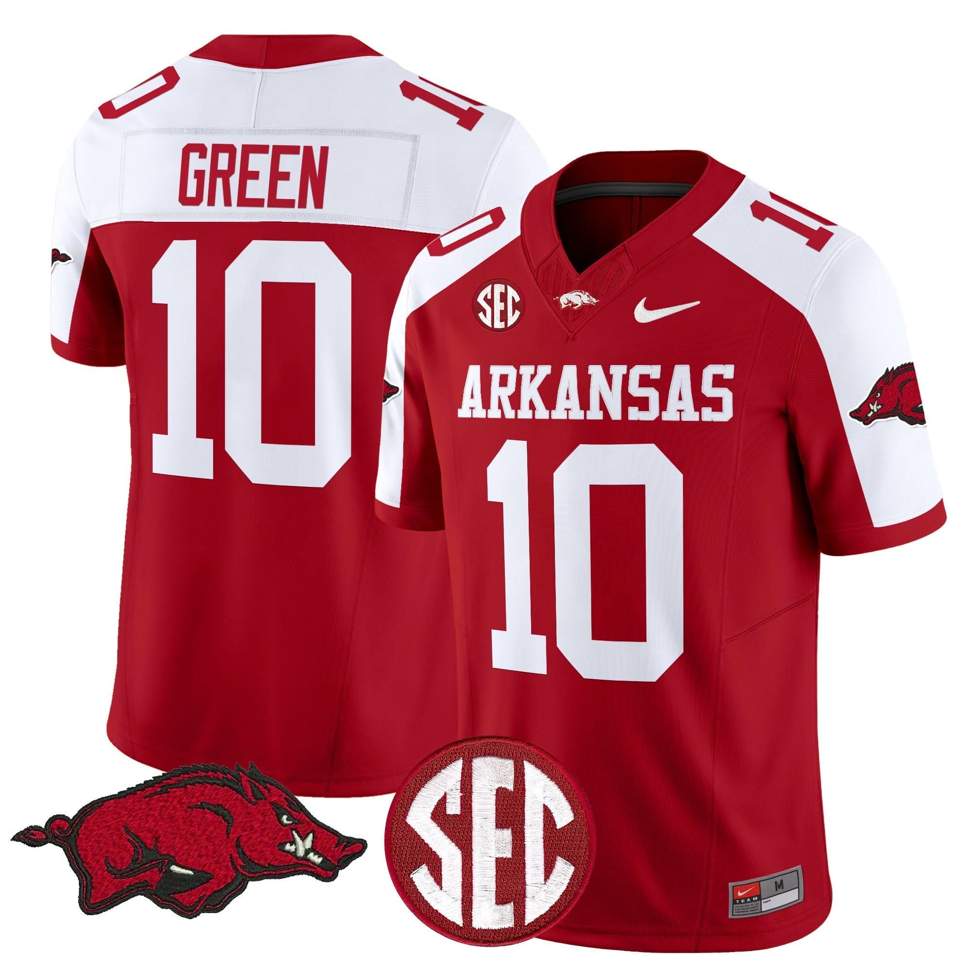 Arkansas Razorbacks Vapor Limited Jersey - All Stitched 40 Arkansas Razorbacks Vapor Limited Jersey - All Stitched - Image 40