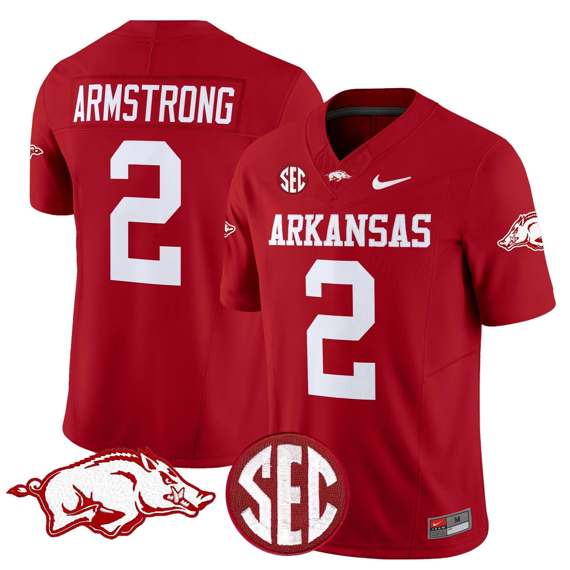 Arkansas Razorbacks Vapor Limited Jersey - All Stitched 11 Arkansas Razorbacks Vapor Limited Jersey - All Stitched - Image 11