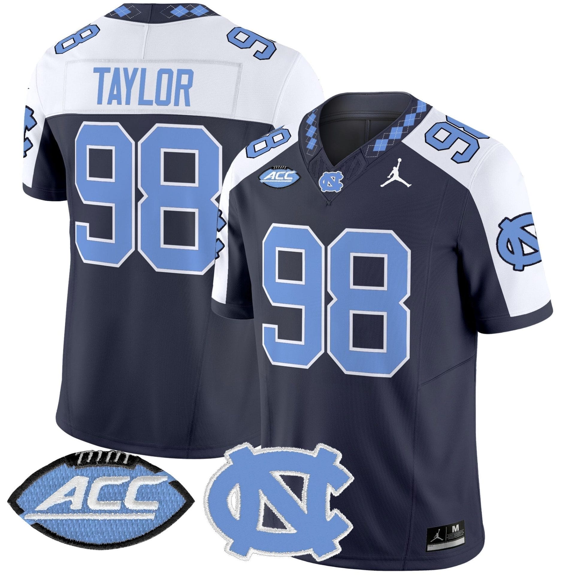 North Carolina Tar Heels 2025 Vapor Limited Jersey - All Stitched 39 North Carolina Tar Heels 2025 Vapor Limited Jersey - All Stitched - Image 39