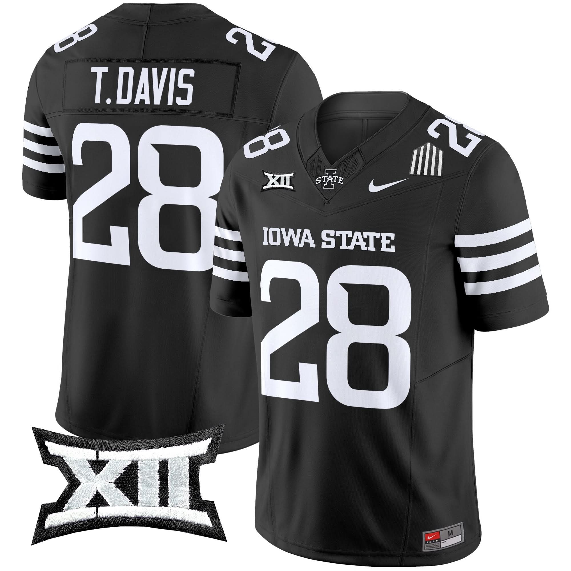Iowa State Cyclones 2025 Vapor Limited Jersey - All Stitched 27 Iowa State Cyclones 2025 Vapor Limited Jersey - All Stitched - Image 27