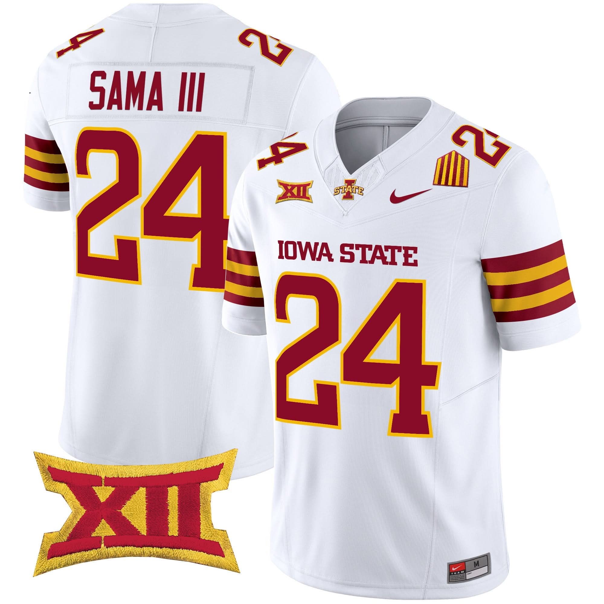 Iowa State Cyclones 2025 Vapor Limited Jersey - All Stitched 33 Iowa State Cyclones 2025 Vapor Limited Jersey - All Stitched - Image 33