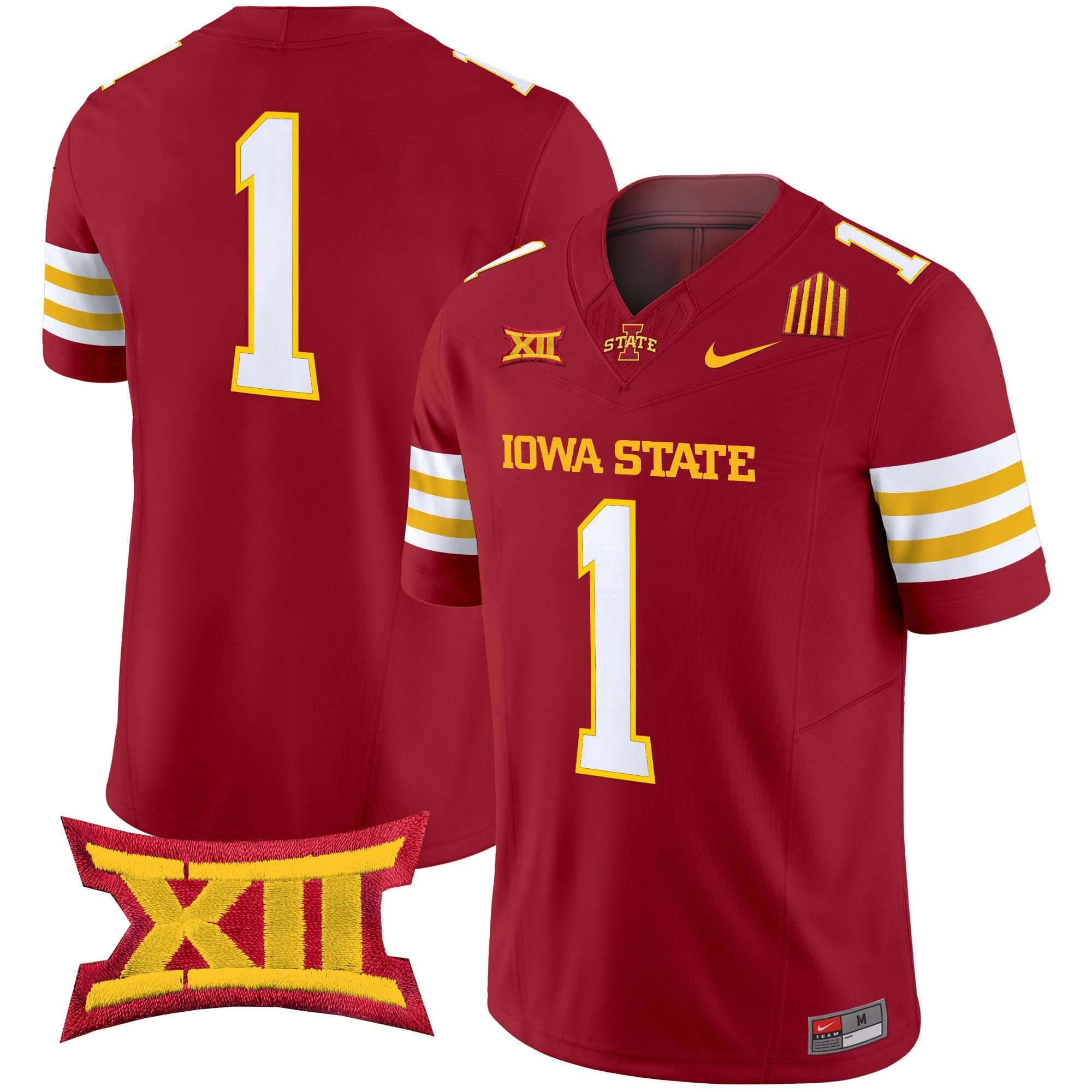 Iowa State Cyclones 2025 Vapor Limited Jersey - All Stitched 20 Iowa State Cyclones 2025 Vapor Limited Jersey - All Stitched - Image 20
