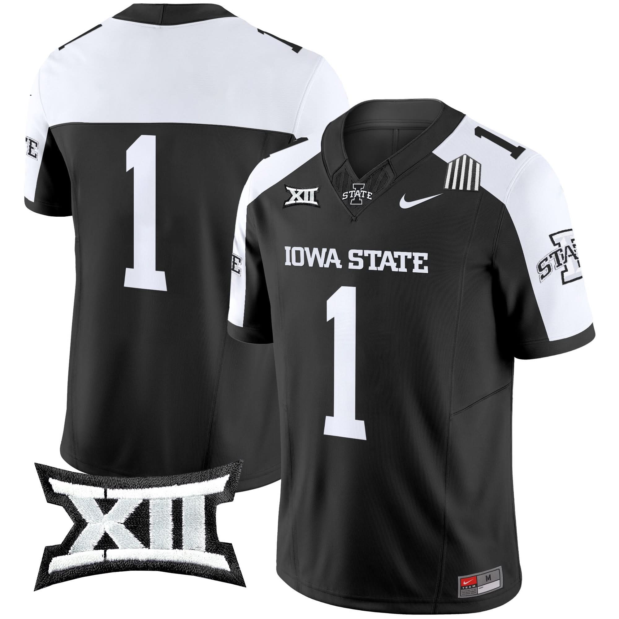 Iowa State Cyclones 2025 Vapor Limited Jersey - All Stitched 10 Iowa State Cyclones 2025 Vapor Limited Jersey - All Stitched - Image 10