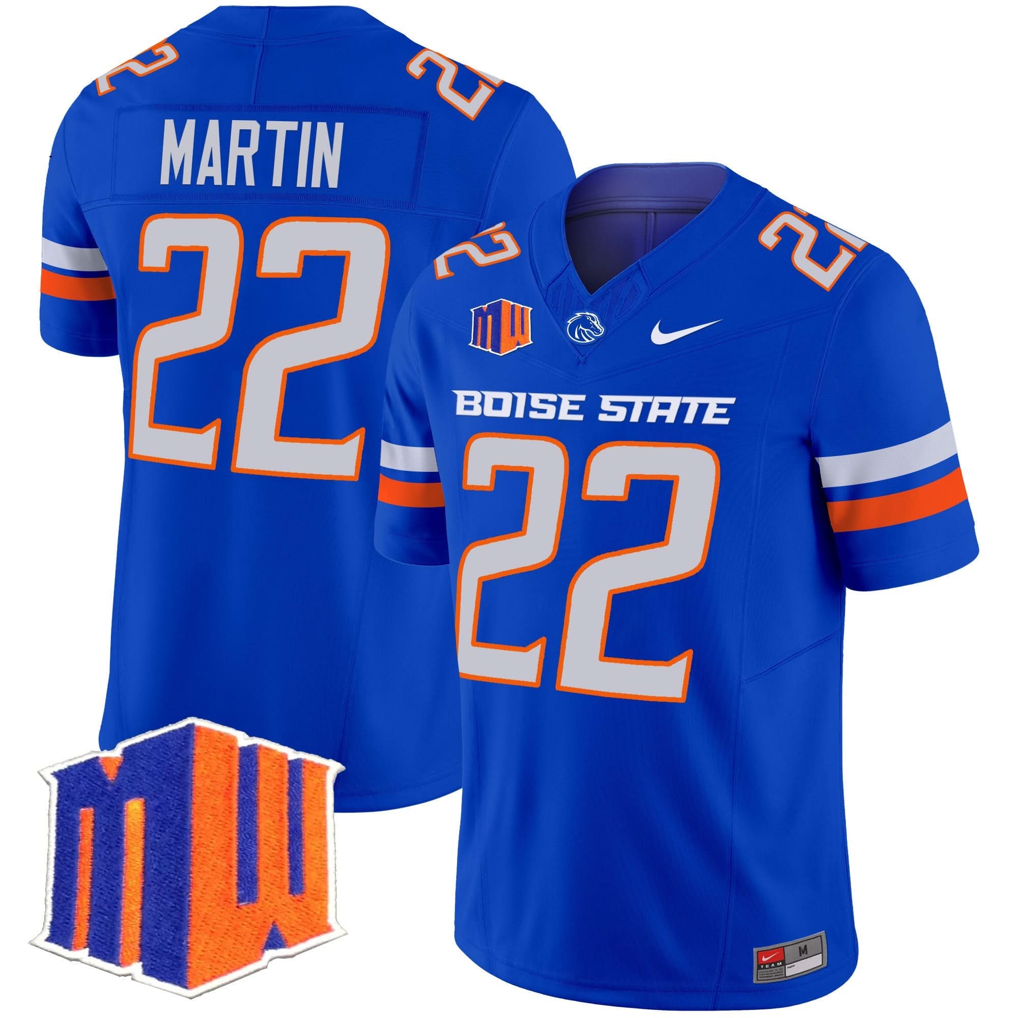 Boise State Broncos 2025 Vapor Limited Jersey - All Stitched 25 Boise State Broncos 2025 Vapor Limited Jersey - All Stitched - Image 25
