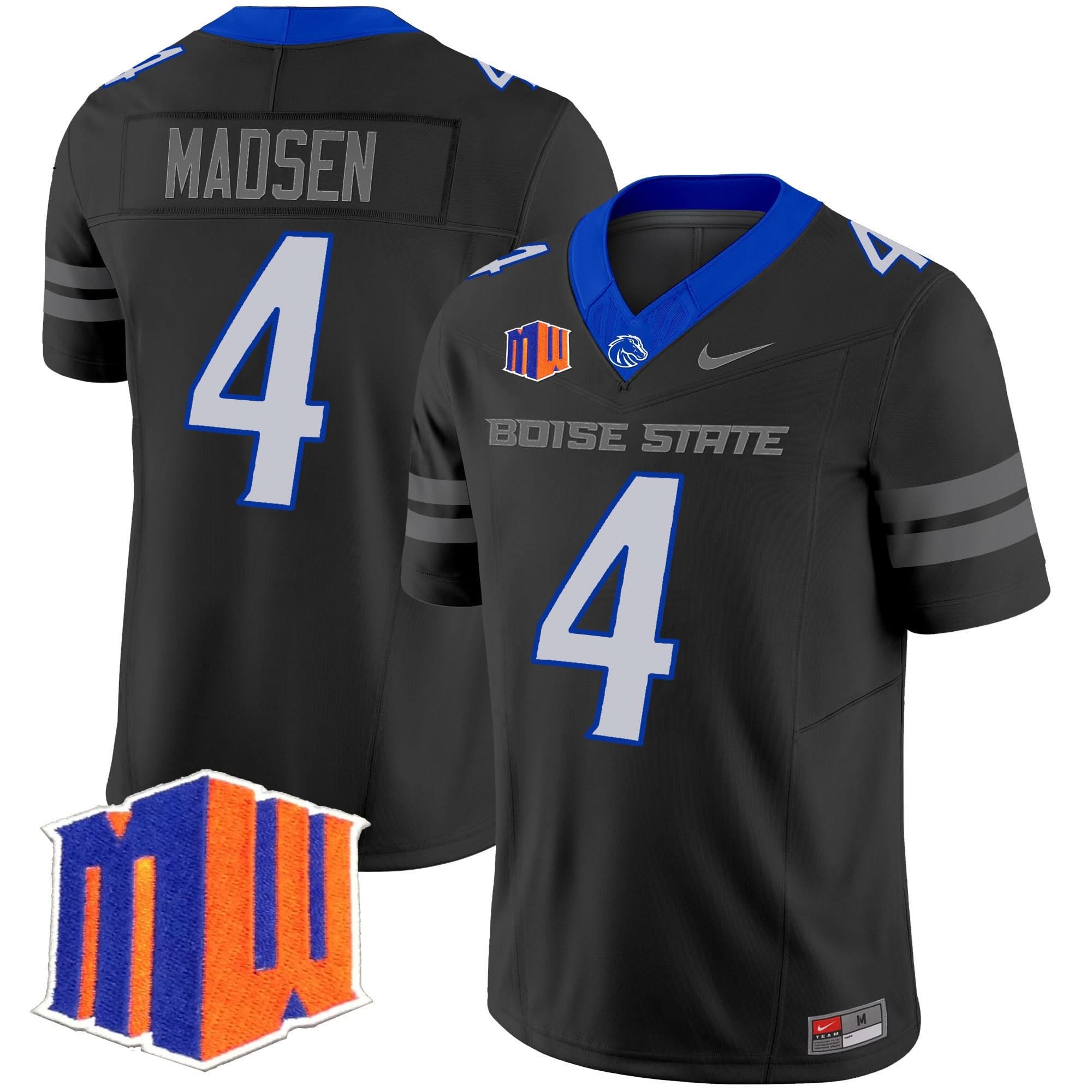 Boise State Broncos 2025 Vapor Limited Jersey - All Stitched 45 Boise State Broncos 2025 Vapor Limited Jersey - All Stitched - Image 45