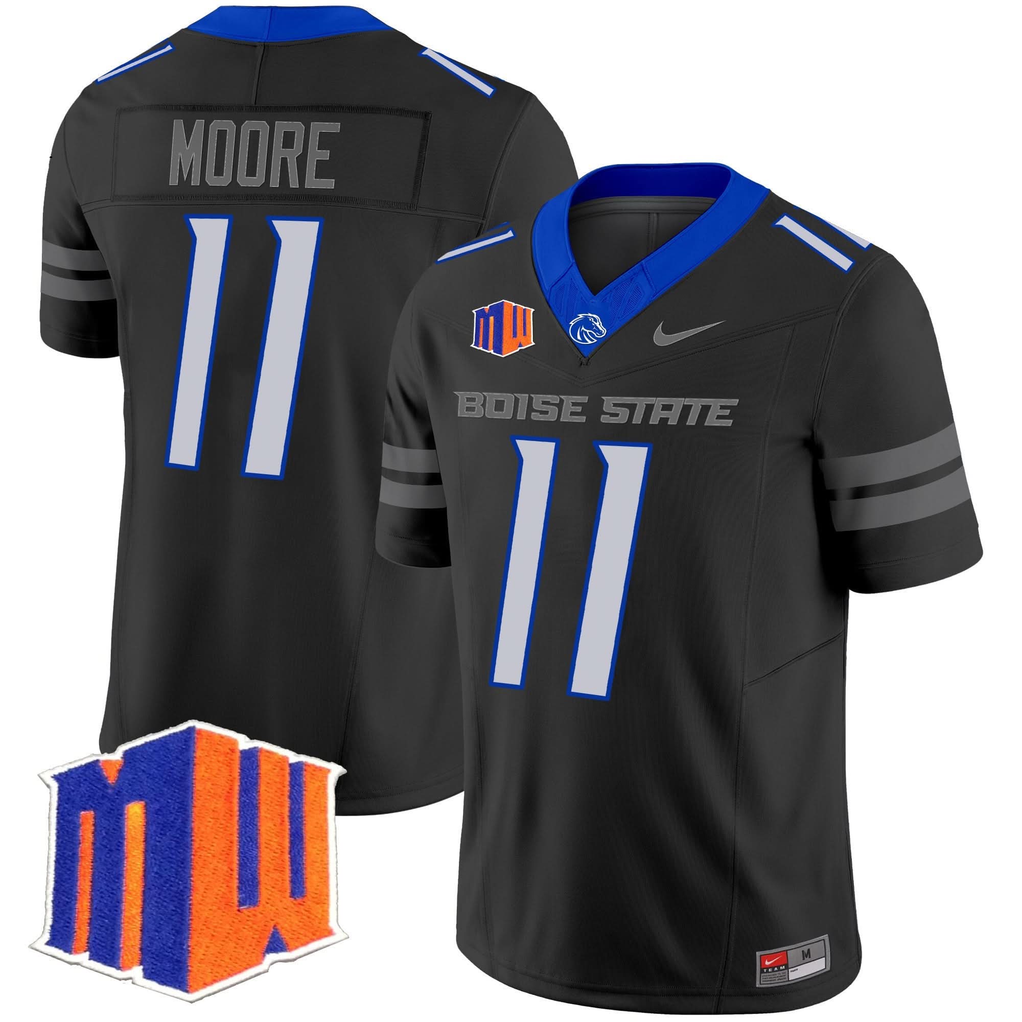 Boise State Broncos 2025 Vapor Limited Jersey - All Stitched 3 Boise State Broncos 2025 Vapor Limited Jersey - All Stitched - Image 3