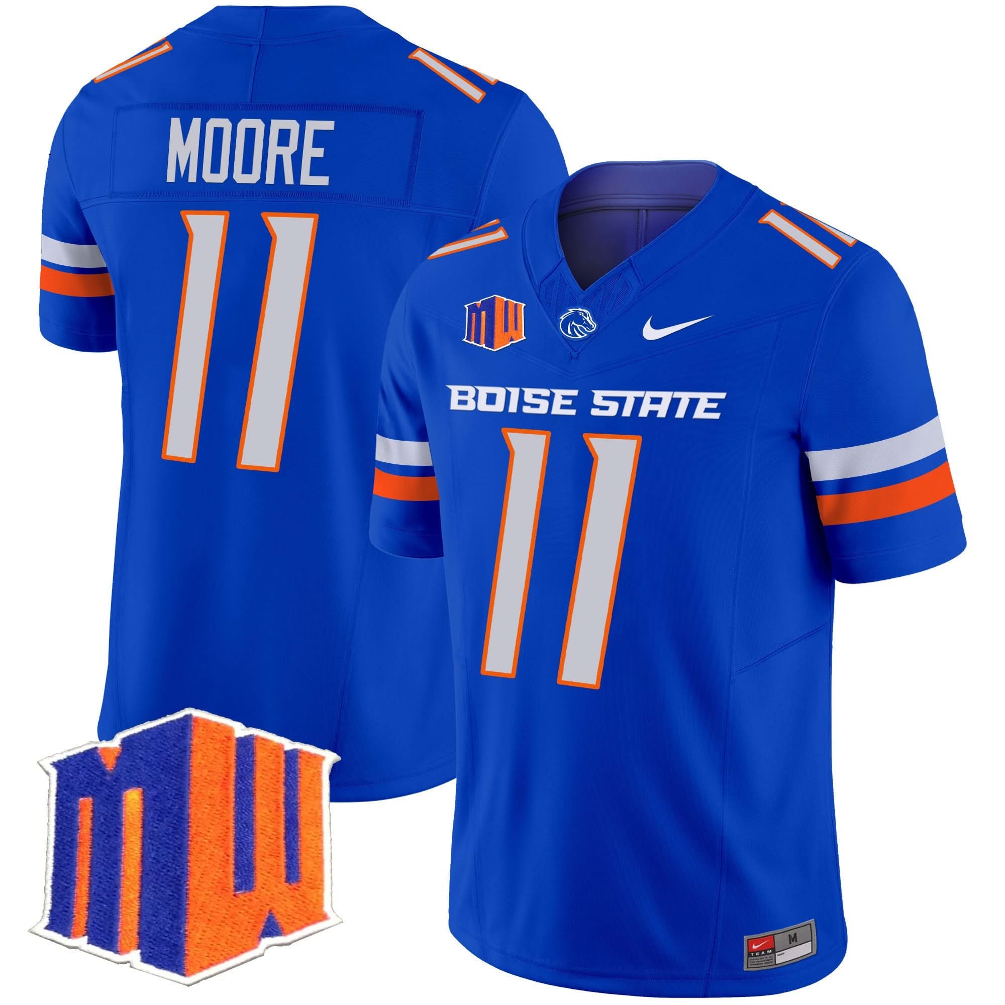 Boise State Broncos 2025 Vapor Limited Jersey - All Stitched 24 Boise State Broncos 2025 Vapor Limited Jersey - All Stitched - Image 24