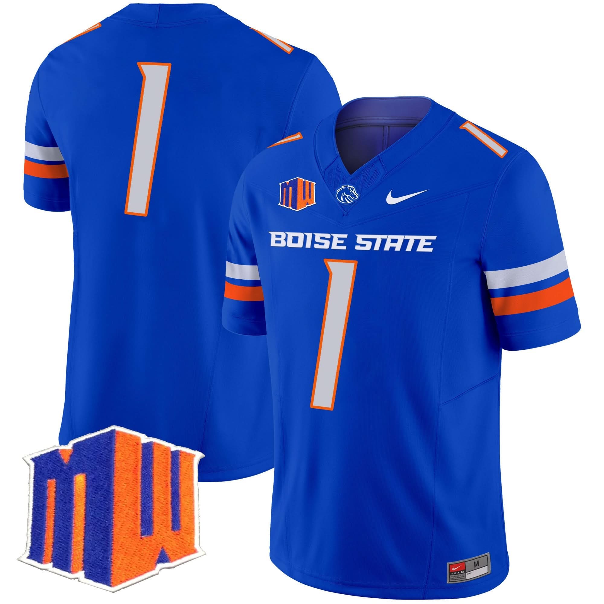 Boise State Broncos 2025 Vapor Limited Jersey - All Stitched 26 Boise State Broncos 2025 Vapor Limited Jersey - All Stitched - Image 26