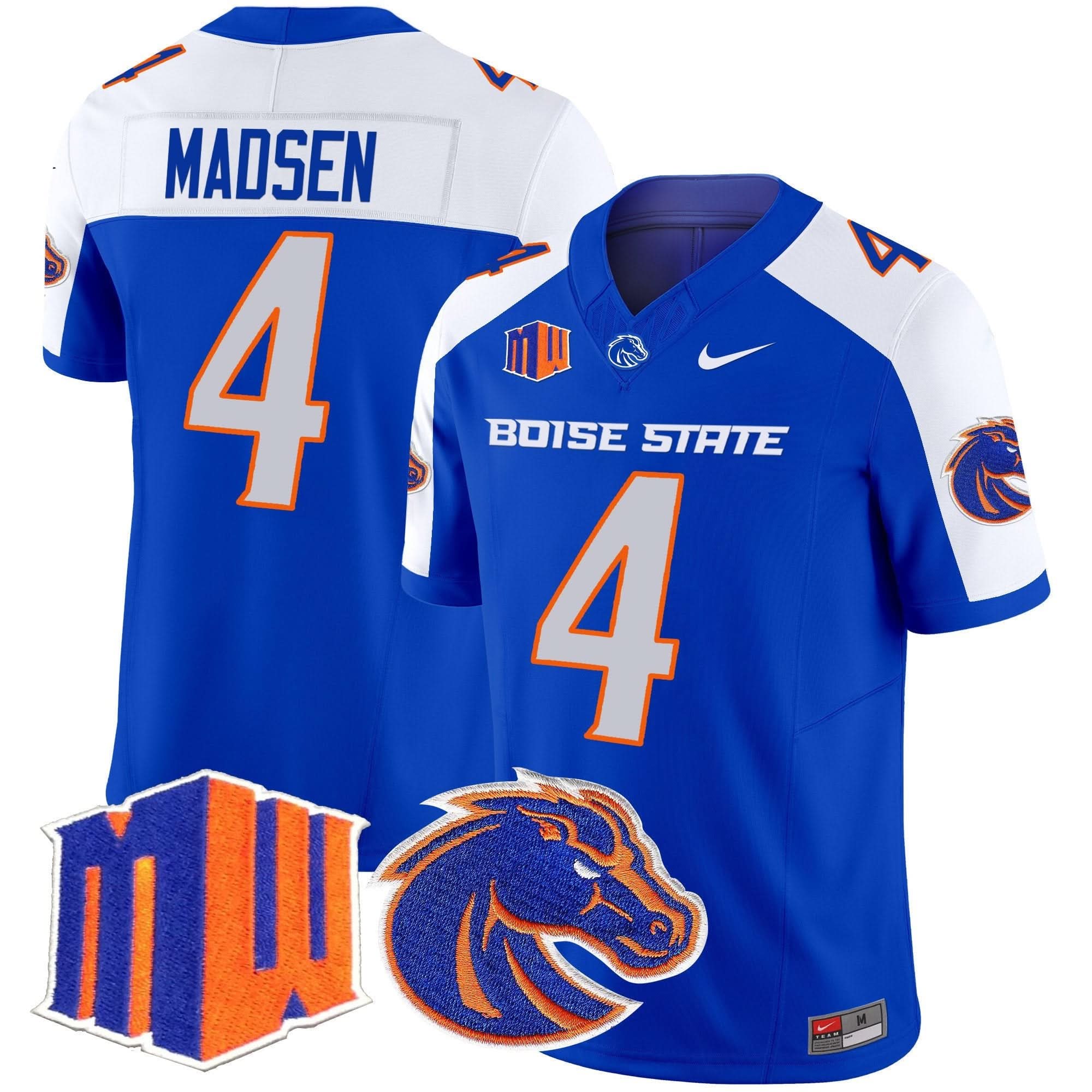 Boise State Broncos 2025 Vapor Limited Jersey - All Stitched 1 Boise State Broncos 2025 Vapor Limited Jersey - All Stitched